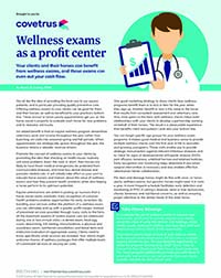 Wellness Exam Profit