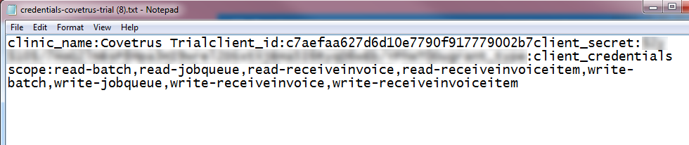 ezyVet-credentials ezyVet-credentials