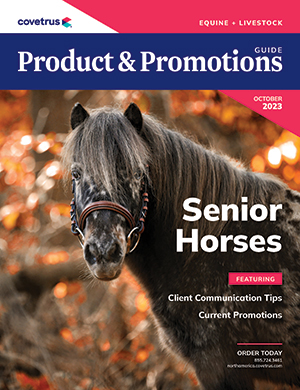 equine senior horses October 2023 cover